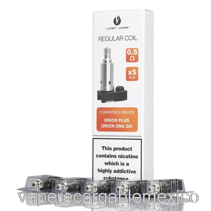 Vape Recargable Vape Perdido Orion Plus Bobinas De Repuesto Bobinas Occ Regulares De 0.5ohm